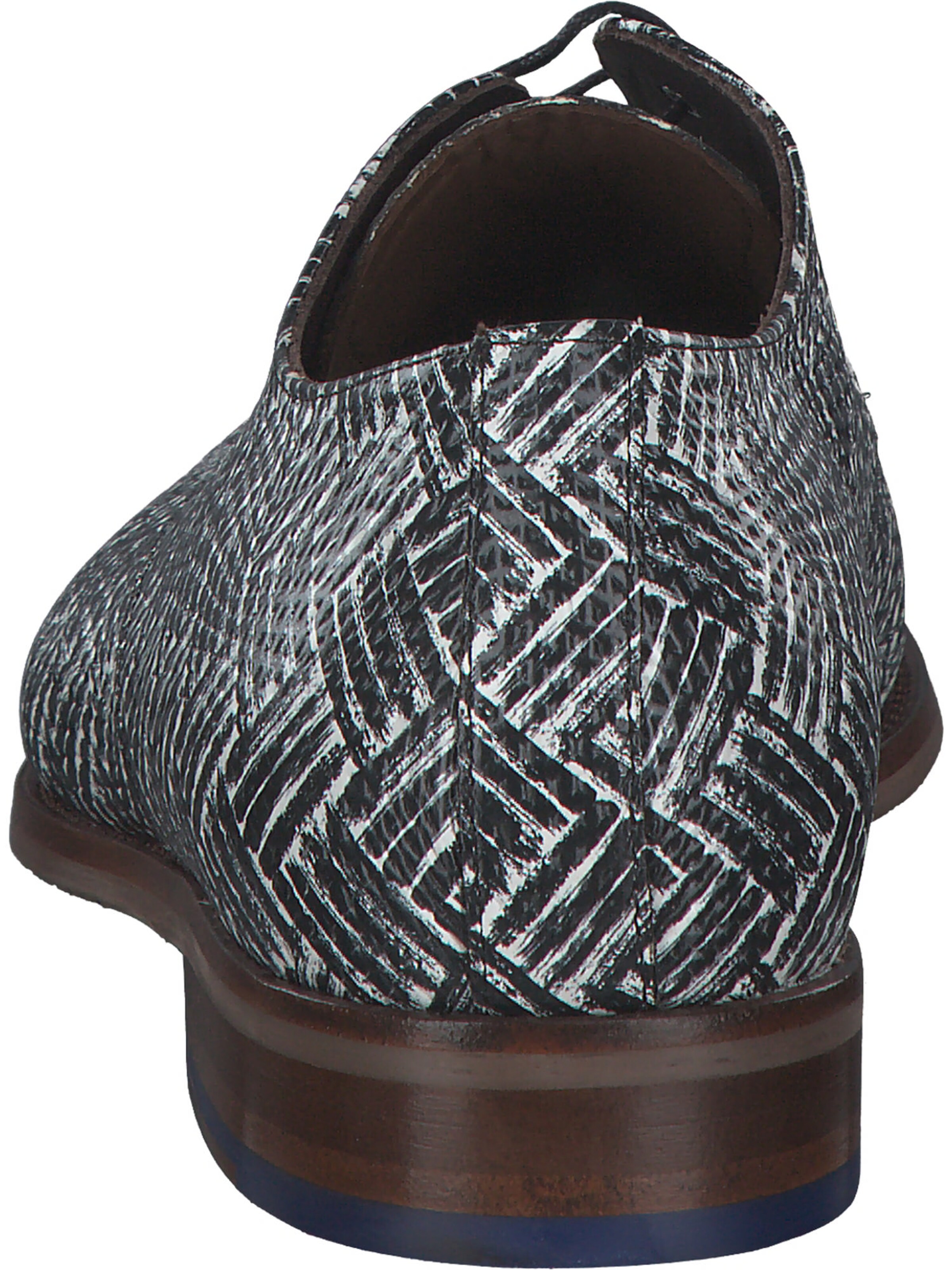 Floris van Bommel Veterschoen '30149' in Zwart