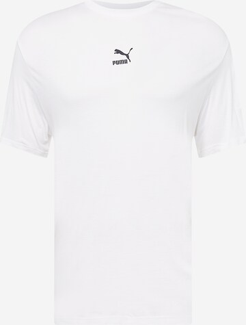 T-Shirt PUMA en blanc : devant