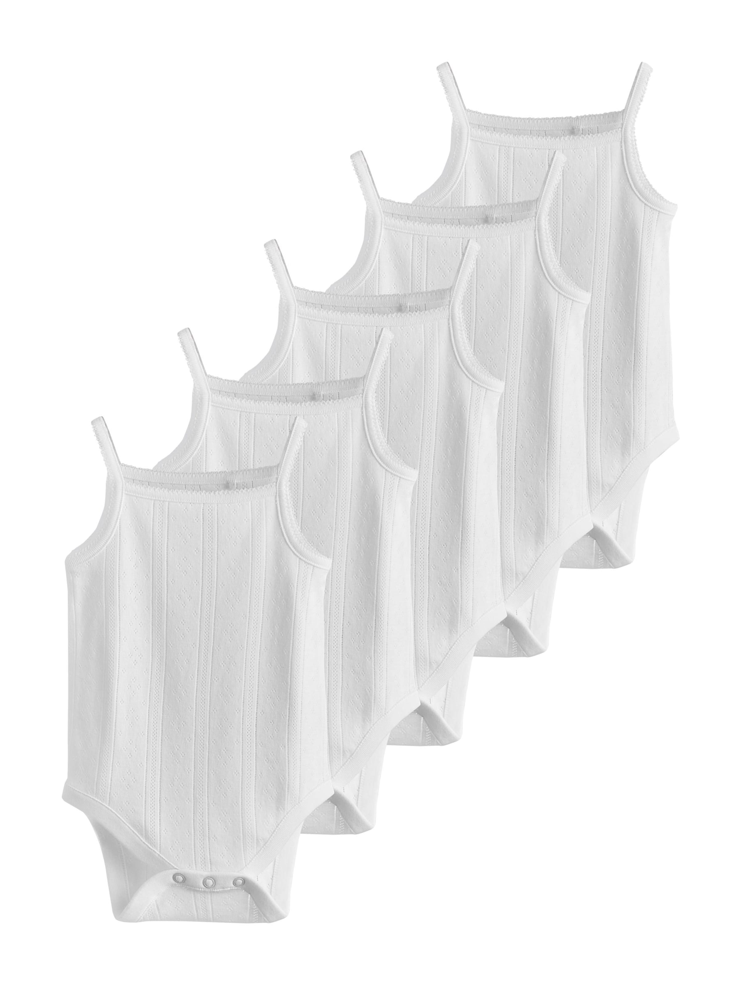 Barboteuse / body Next en blanc : devant