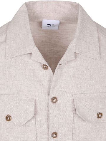 R2 Amsterdam Regular fit Button Up Shirt in Beige