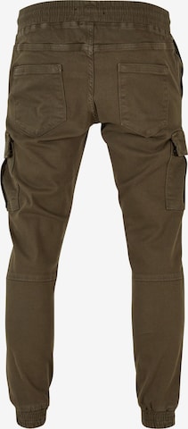 DEF Tapered Cargo Jeans 'Litra Antifit' in Green