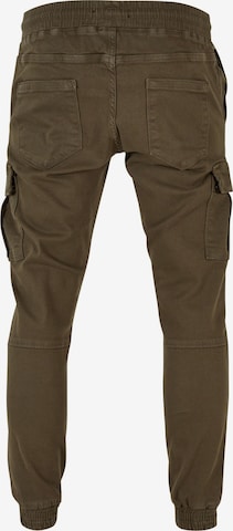 DEF - Tapered Pantalón vaquero cargo 'Litra Antifit' en verde