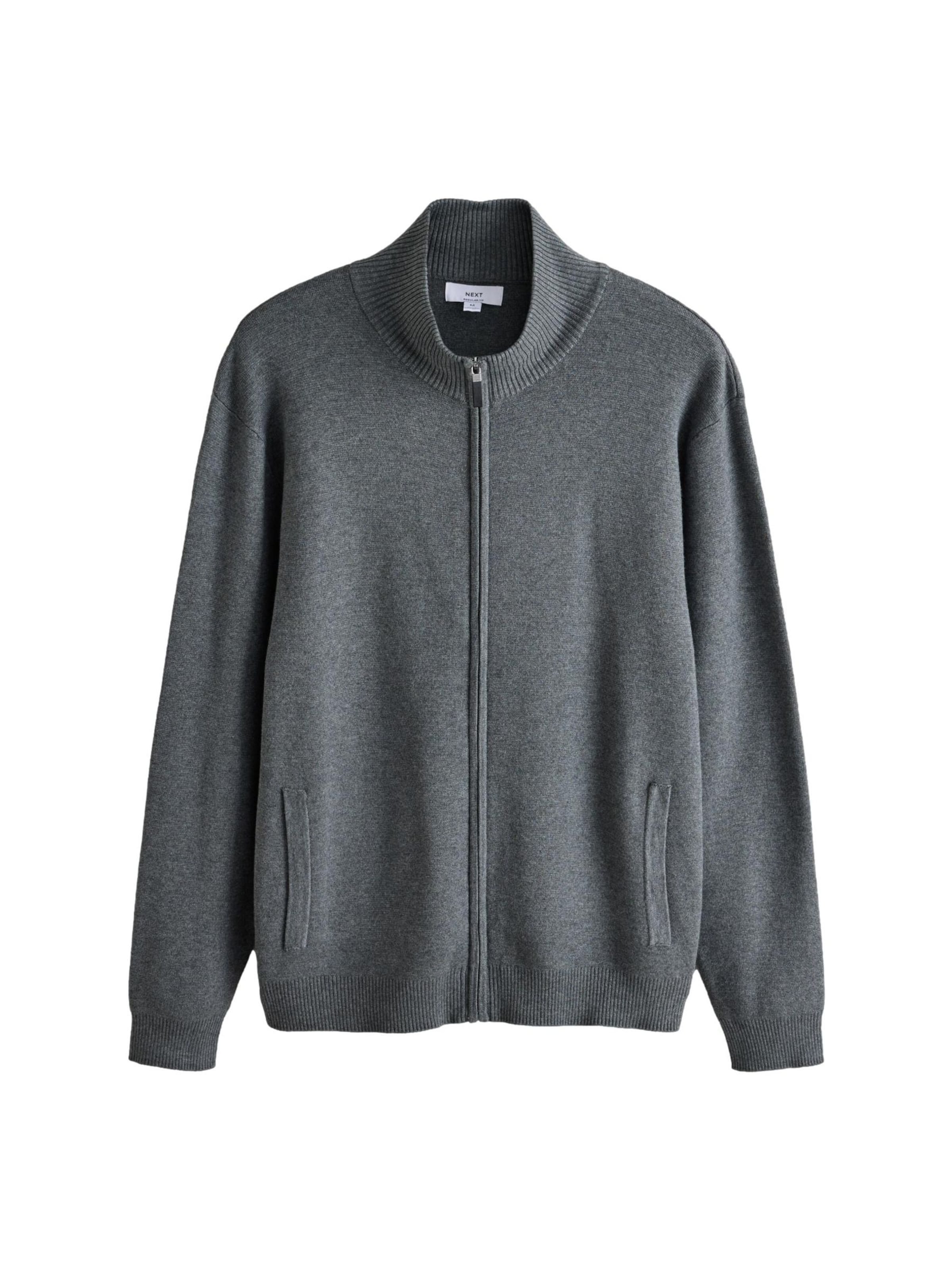 Next - Cárdigan en gris: frente