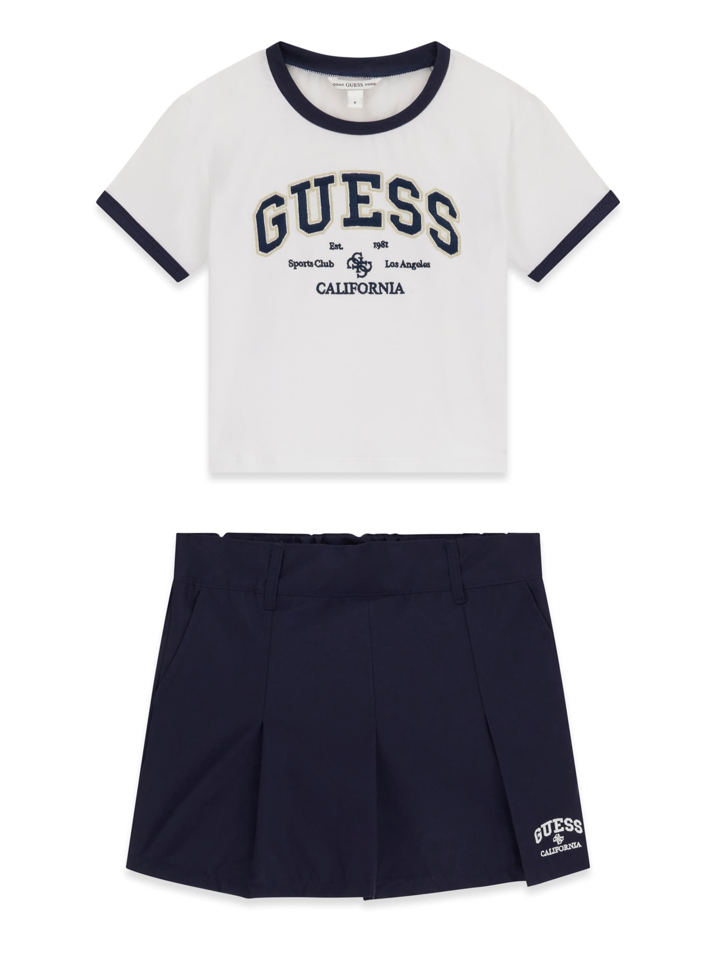 GUESS Set in Blue: front