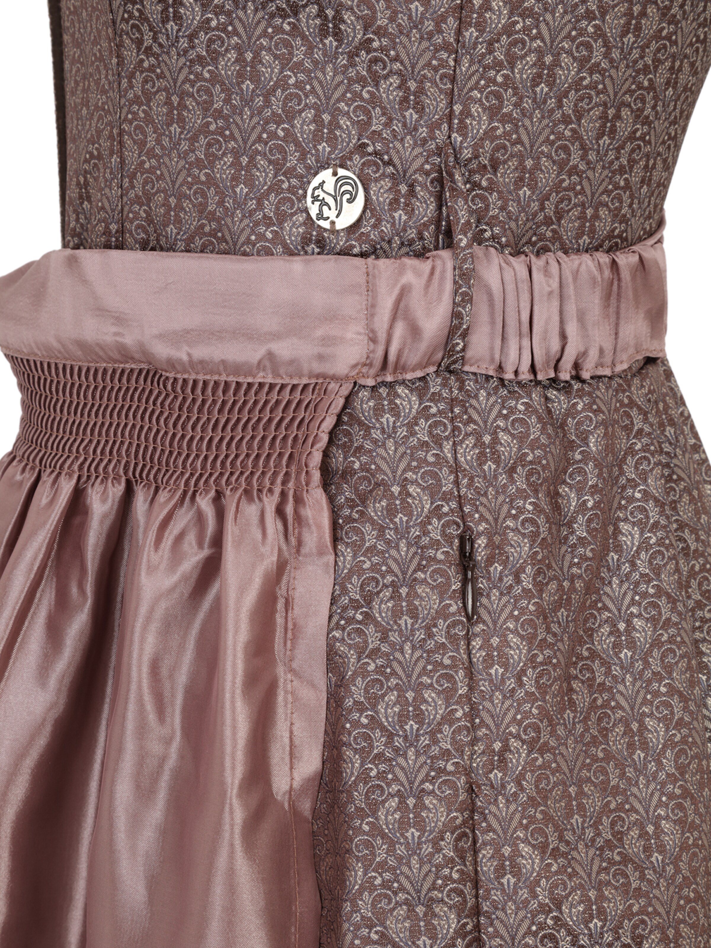 MARJO Dirndl 'Dormitz' in Brown