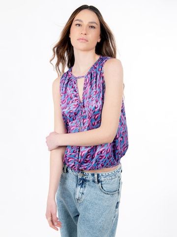 Influencer - Top en Mezcla de colores: frente