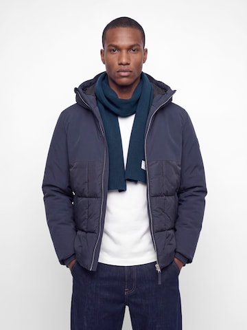 Écharpe 'JACATTITUDE' JACK & JONES en bleu : devant