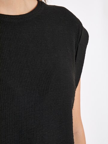 T-shirt 'Averly' Peppercorn en noir
