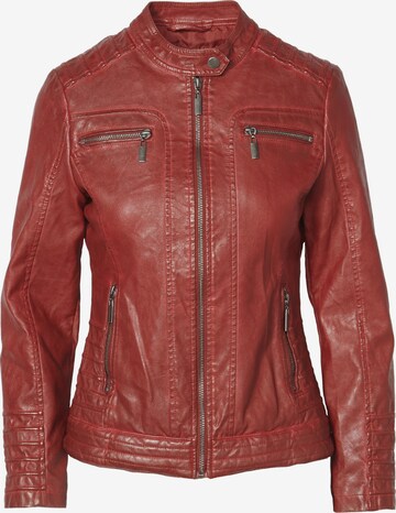 KOROSHI Between-Season Jacket in Red: front