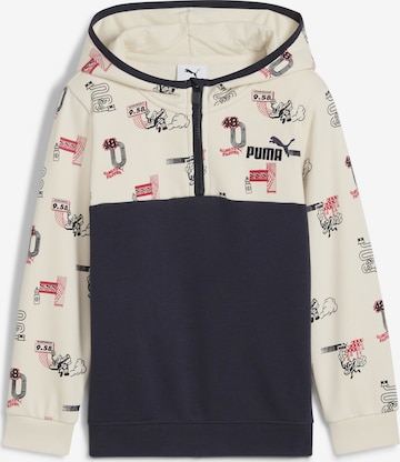 PUMA Sportsweatshirt 'Little Runners' in Blau: Vorderseite