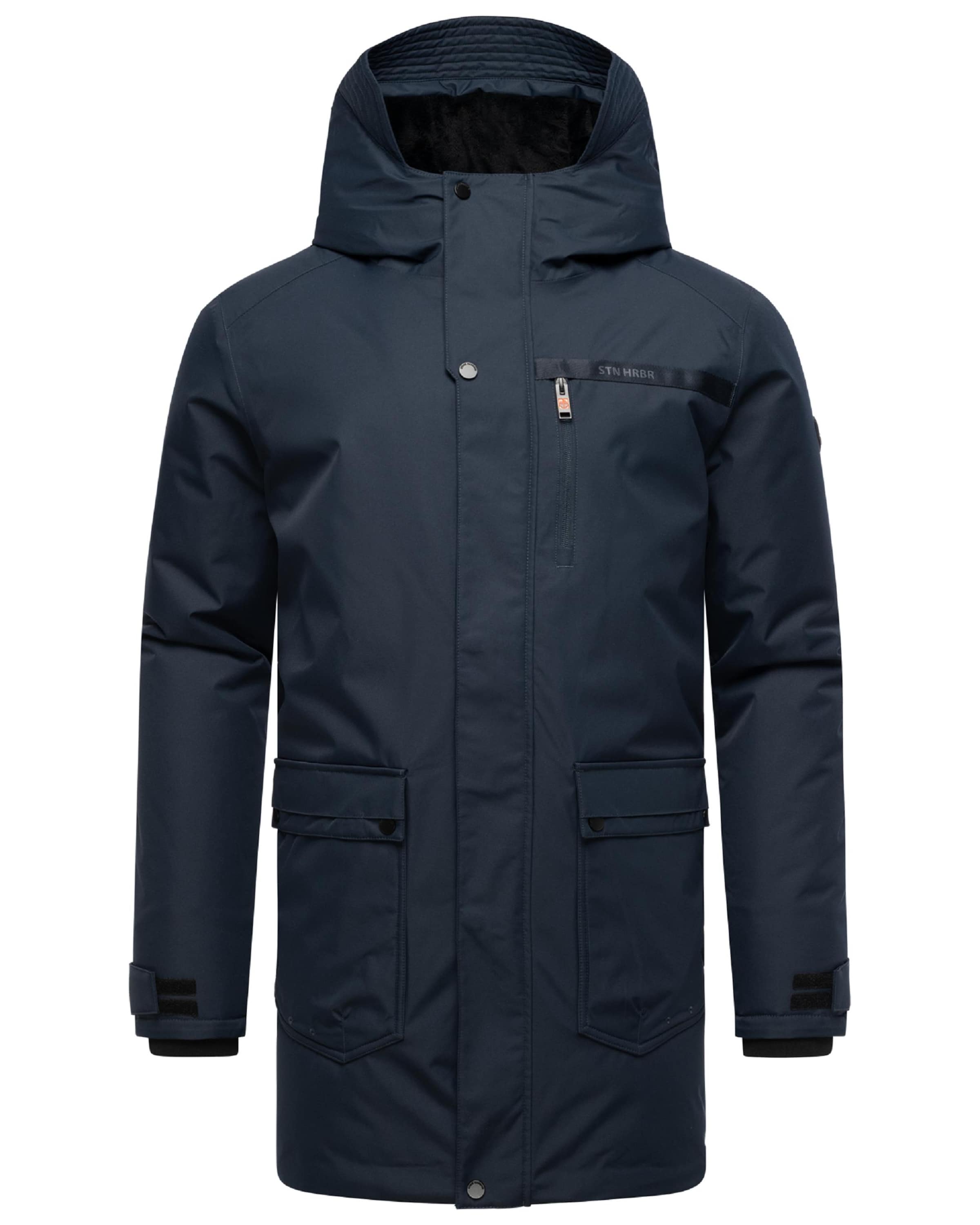 Parka invernale 'Netaan XX' di STONE HARBOUR in blu: frontale
