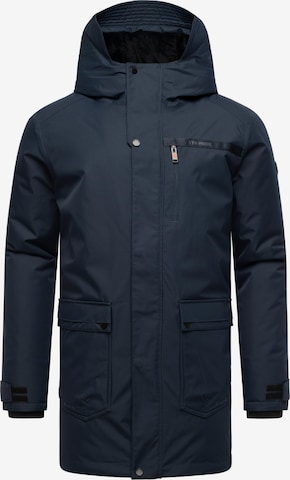 Cappotto invernale 'Netaan XX' di STONE HARBOUR in blu: frontale
