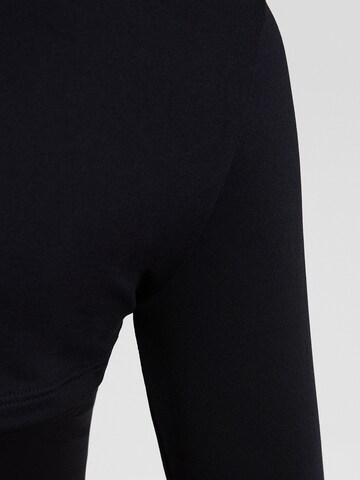 Bershka Shirt in Schwarz