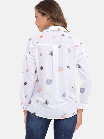 CIPO & BAXX Blouse 'WH130' in Wit