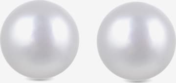 Luxenter - Pendientes 'Básico' en blanco: frente