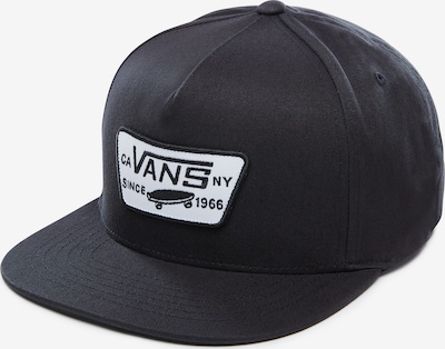 VANS Casquette 'Full Patch' en noir / blanc, Vue avec produit