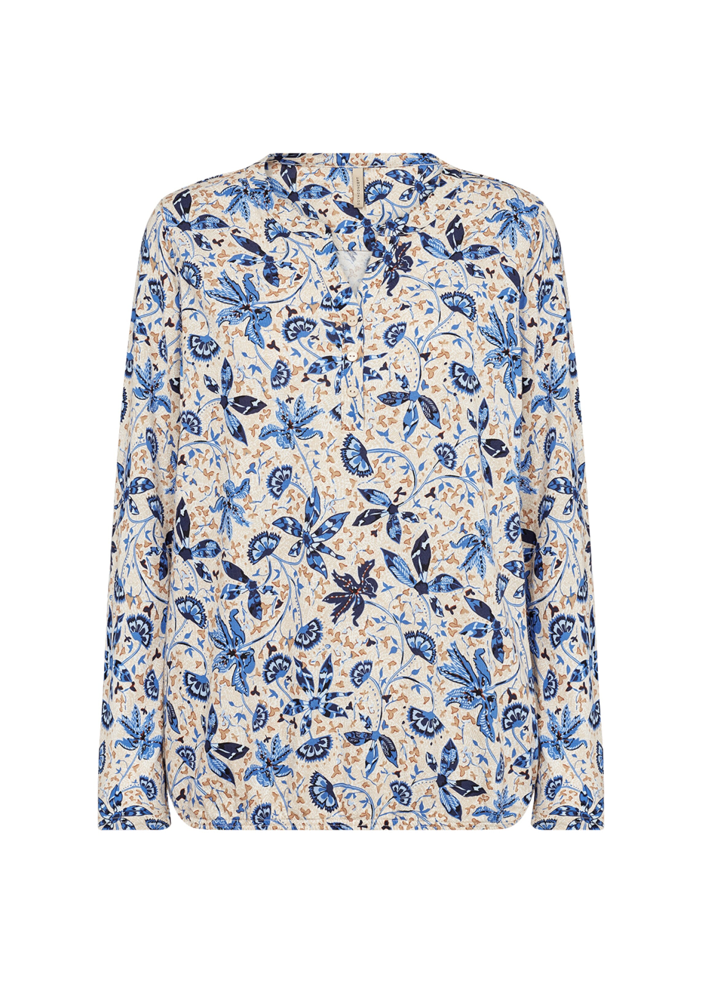 Soyaconcept Μπλούζα 'Felicity' σε μπλε: μπροστά