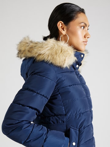 ONLY Winter Jacket 'CAMILLA' in Blue