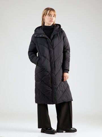 Pepe Jeans Χειμερινό παλτό 'MIA' σε μαύρο: μπροστά