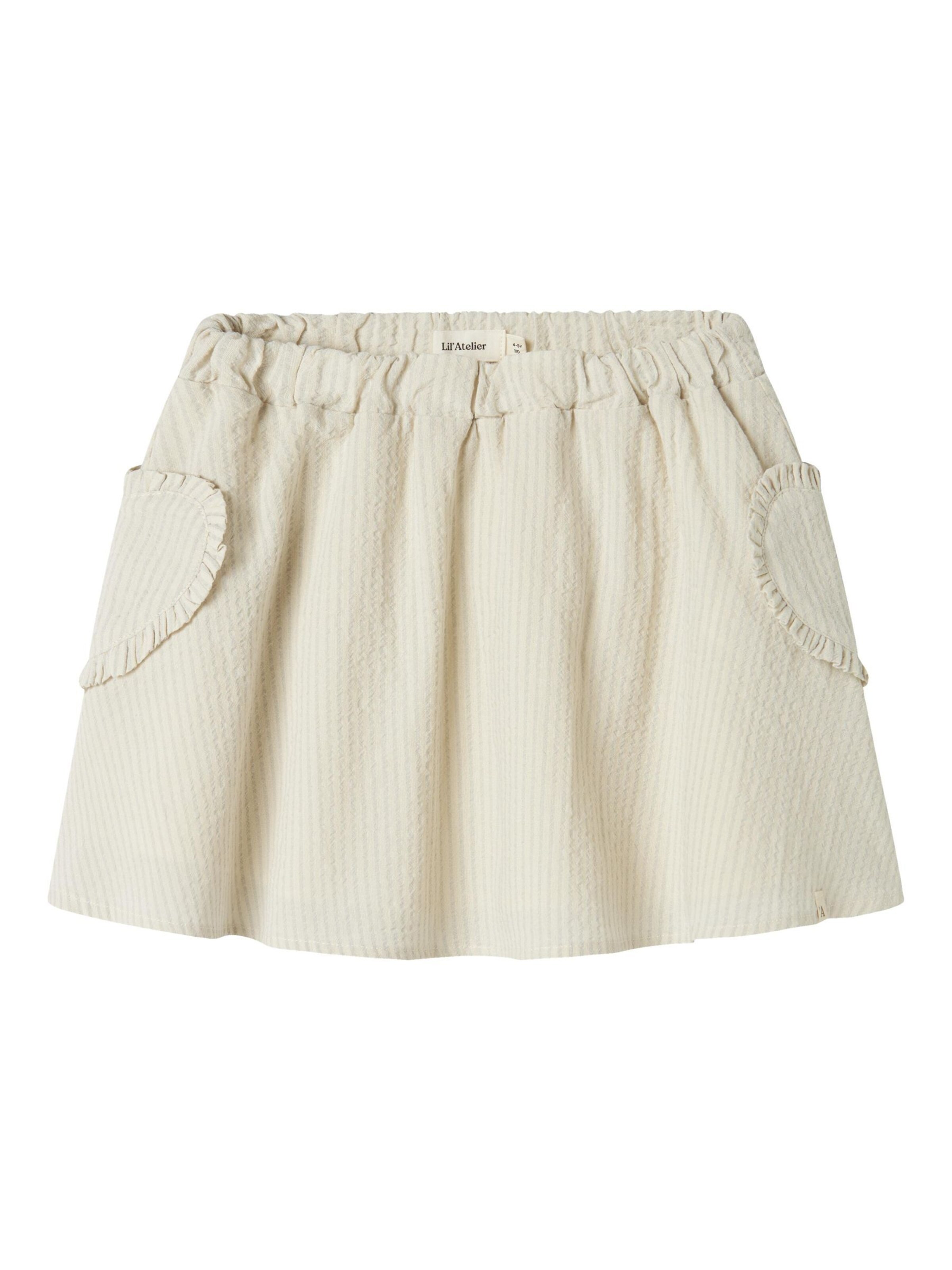 Jupe NAME IT en beige : devant