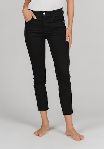 Angels Jeans in Black: front