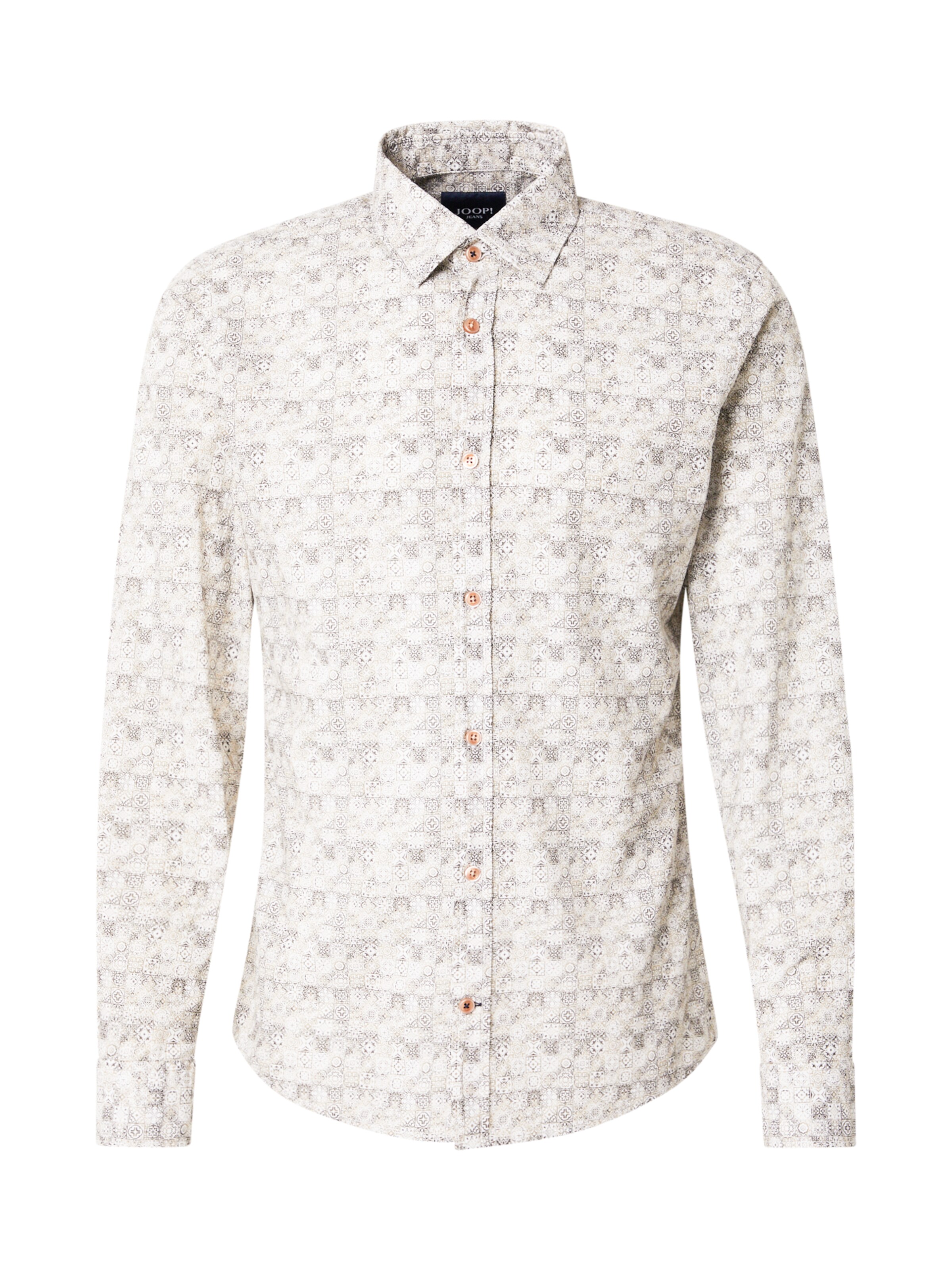 JOOP! Jeans Regular fit Риза 'Hanson3' в бежово: отпред