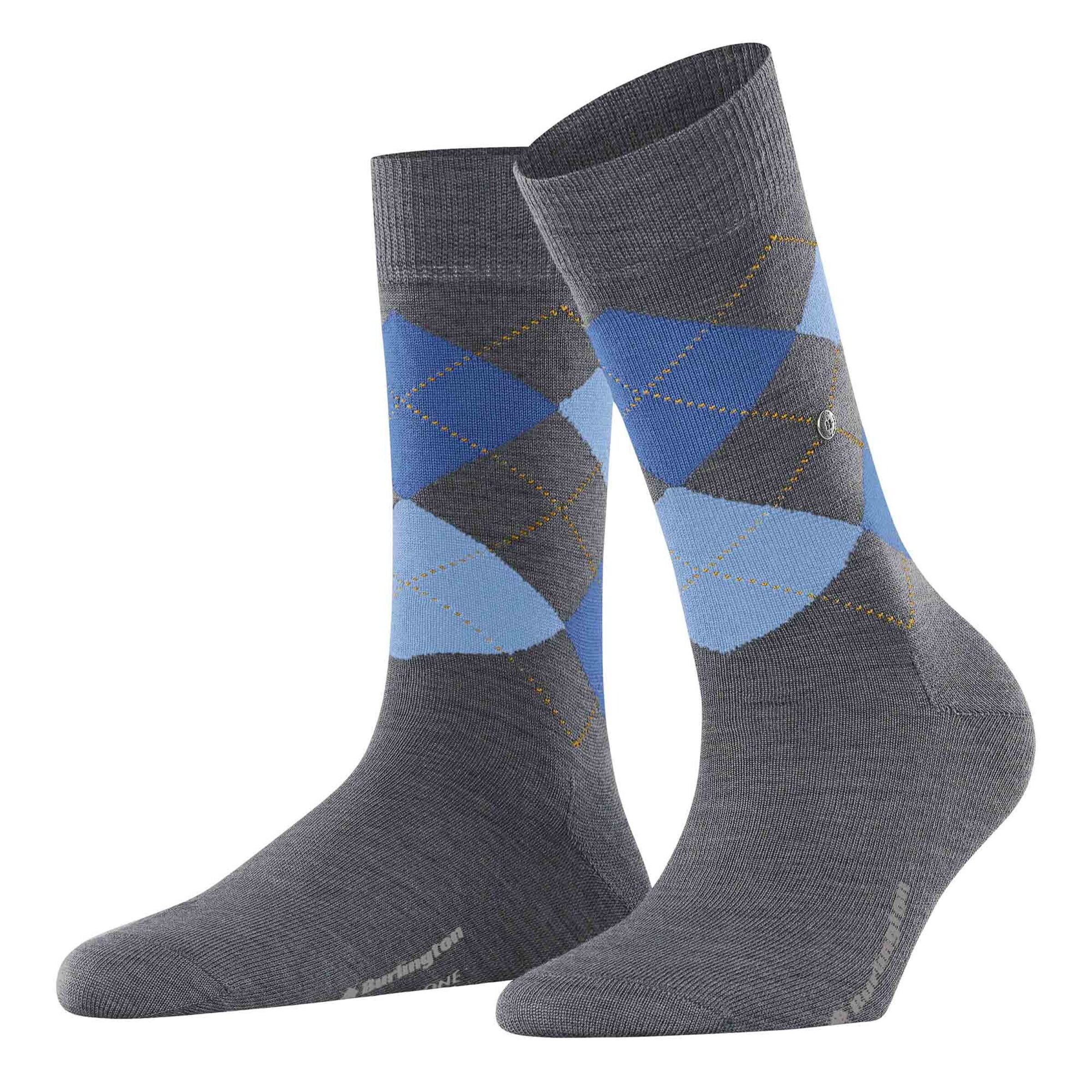 Calzino di BURLINGTON in grigio: frontale