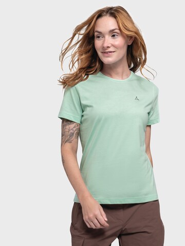T-shirt fonctionnel 'Hohberg' Schöffel en vert : devant