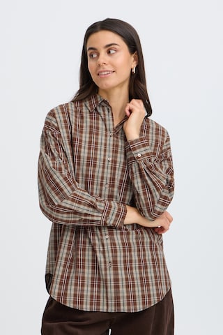 Fransa - Camiseta en marrón: frente