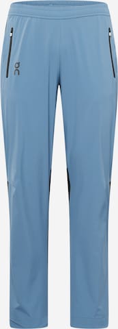 regular Pantaloni di On in blu: frontale