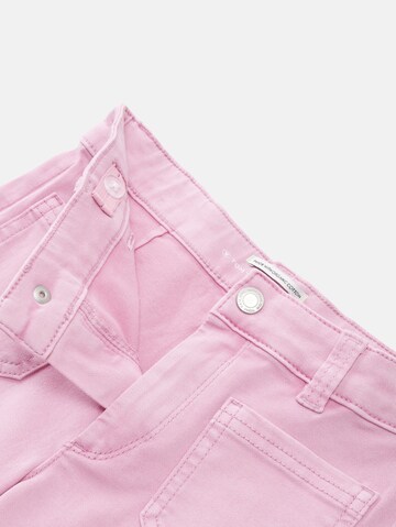 TOM TAILOR Wide leg Pants in Pink