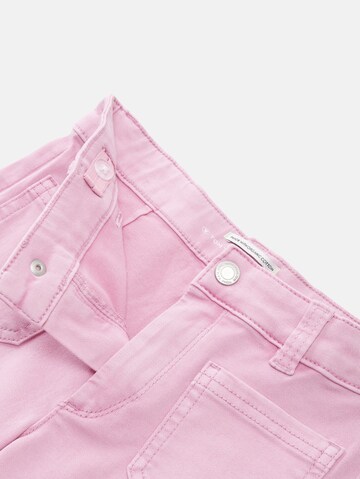 Wide Leg Pantalon TOM TAILOR en rose