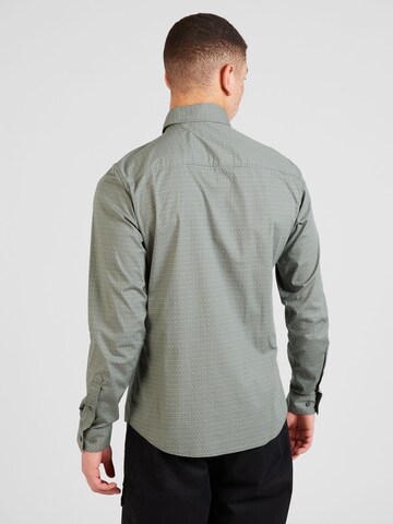 Coupe slim Chemise s.Oliver en vert