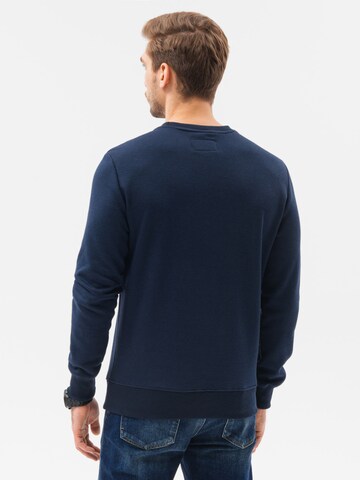 Sweat-shirt 'B978' Ombre en bleu