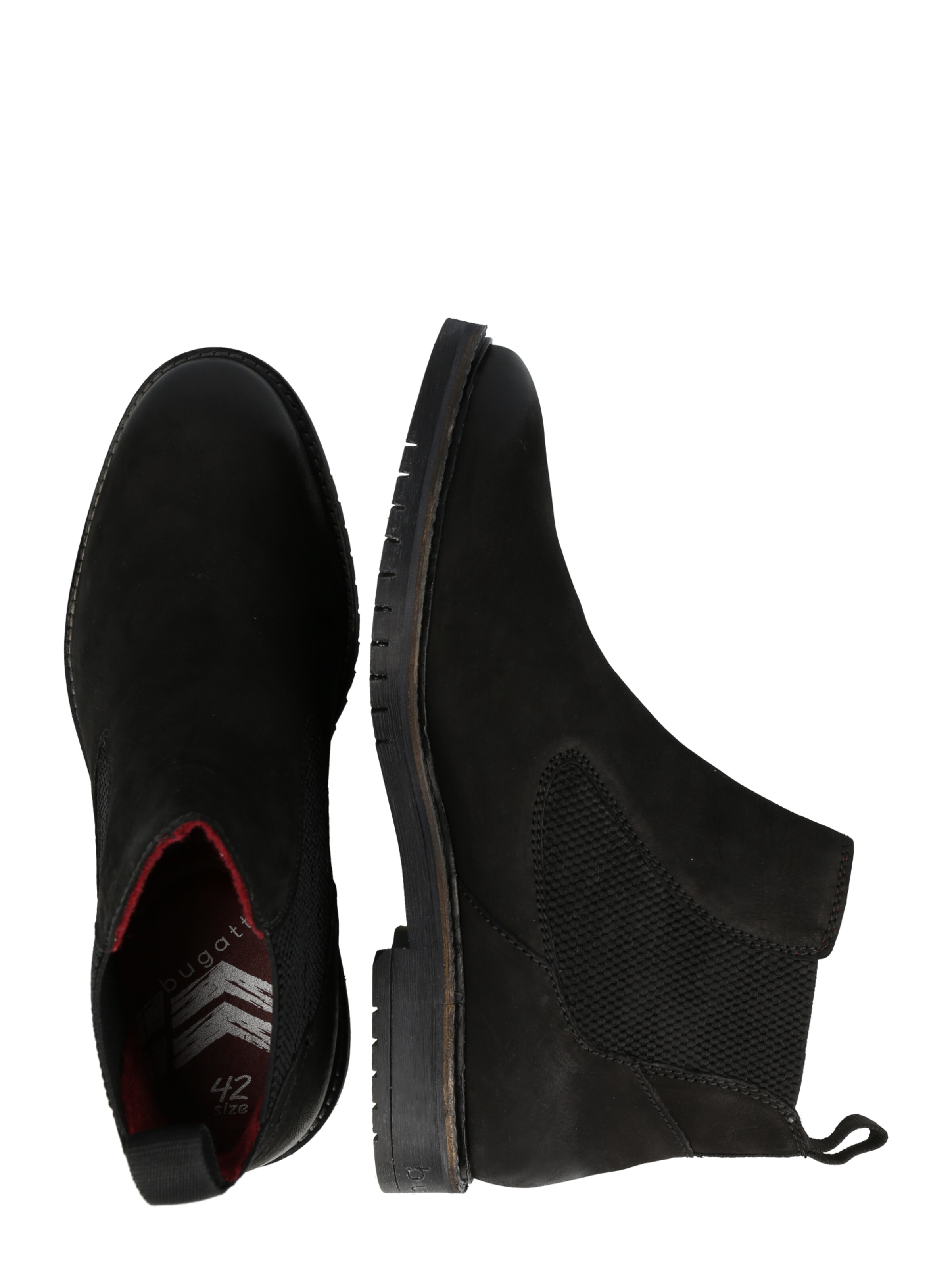 bugatti Chelsea boots 'Caj' in Black
