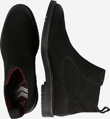 Chelsea Boots 'Caj' bugatti en noir