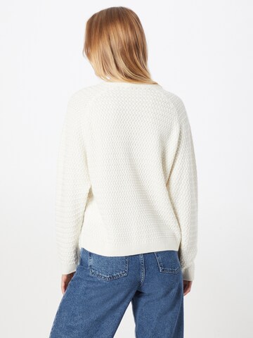 ZABAIONE - Pullover 'Pia' em branco