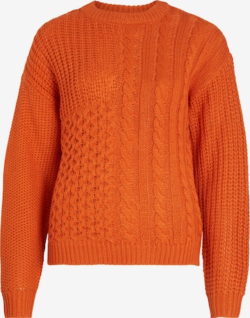 VILA Sweater 'KANA' in Orange: front