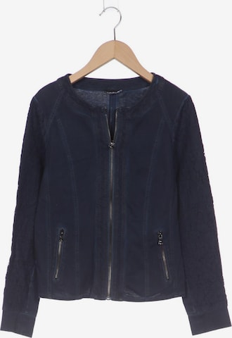 TAIFUN Sweatshirt & Zip-Up Hoodie in S in Blue: front
