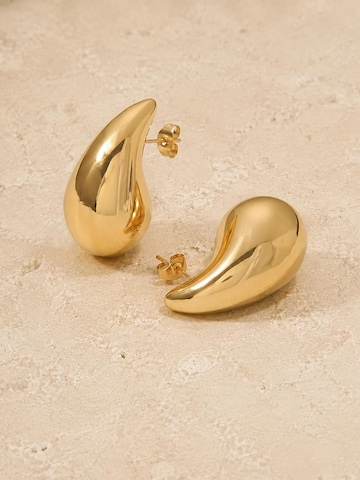 Alster Herz - Pendientes 'Waterdrop' en oro