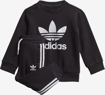 ADIDAS ORIGINALS Regular Träningsdräkt i svart