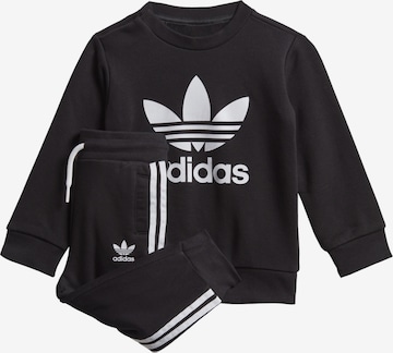 ADIDAS ORIGINALS Regular Tracksuit in Black