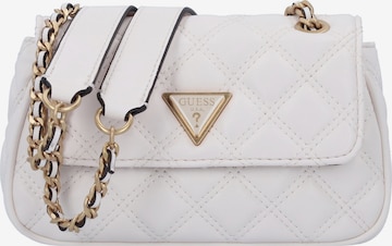 Borsa a spalla 'Giully' di GUESS in bianco: frontale