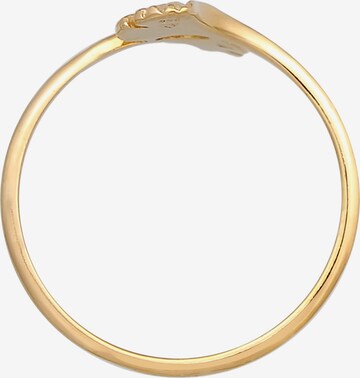 ELLI PREMIUM Ring 'Ginkgo' in Goud