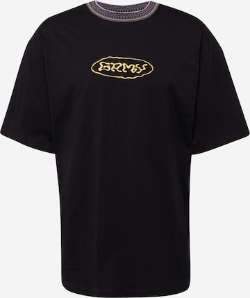 Grimey T-shirt i svart: framsida