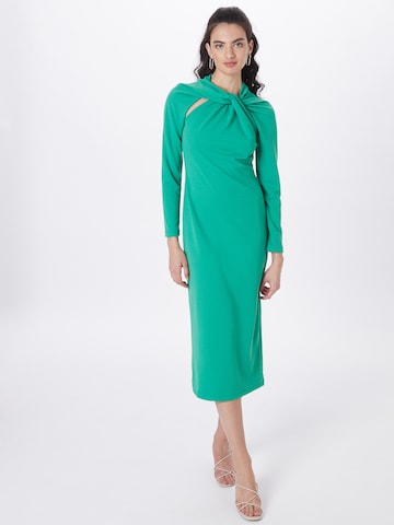 Rochie de la Warehouse pe verde: față