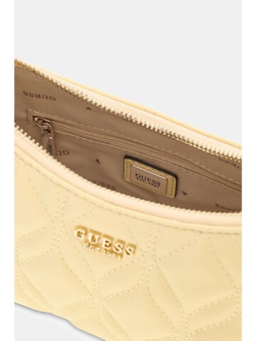 GUESS Schultertasche 'Maxine' in Gelb