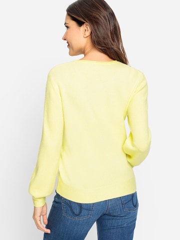 Pull-over 'Henny' Olsen en jaune