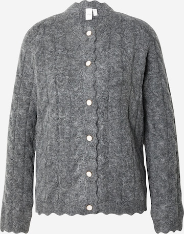 Cardigan 'YASBUBERA' YAS en gris : devant