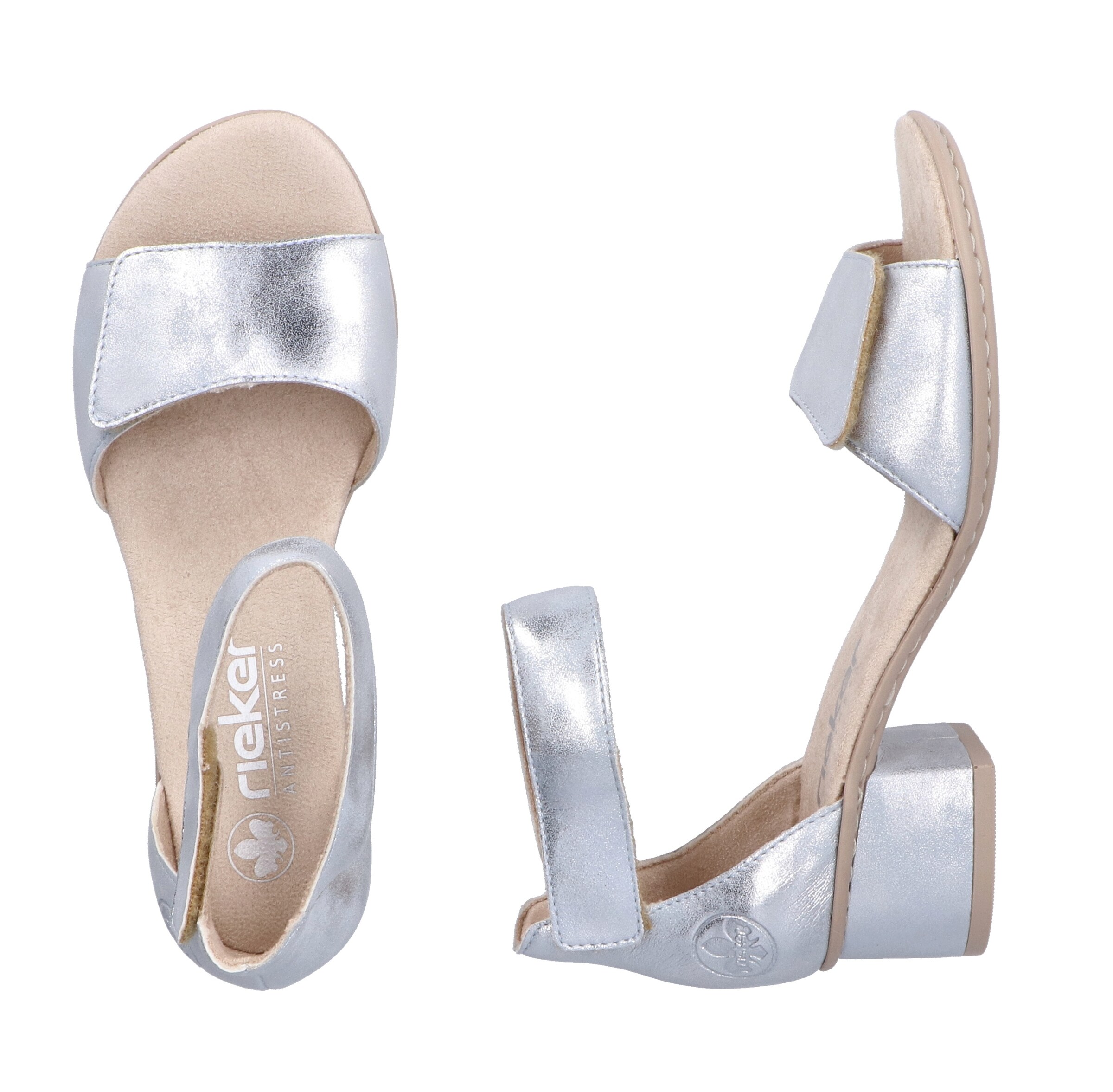 Rieker Sandals in Silver